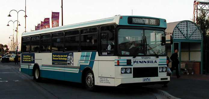 Peninsula Volvo B10M Volgren 70